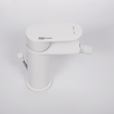 Смеситель для биде WasserKraft Mindel 8506 белый матовый